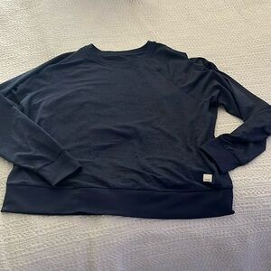 Royal blue size large lightweight sweatshirt from Vuori